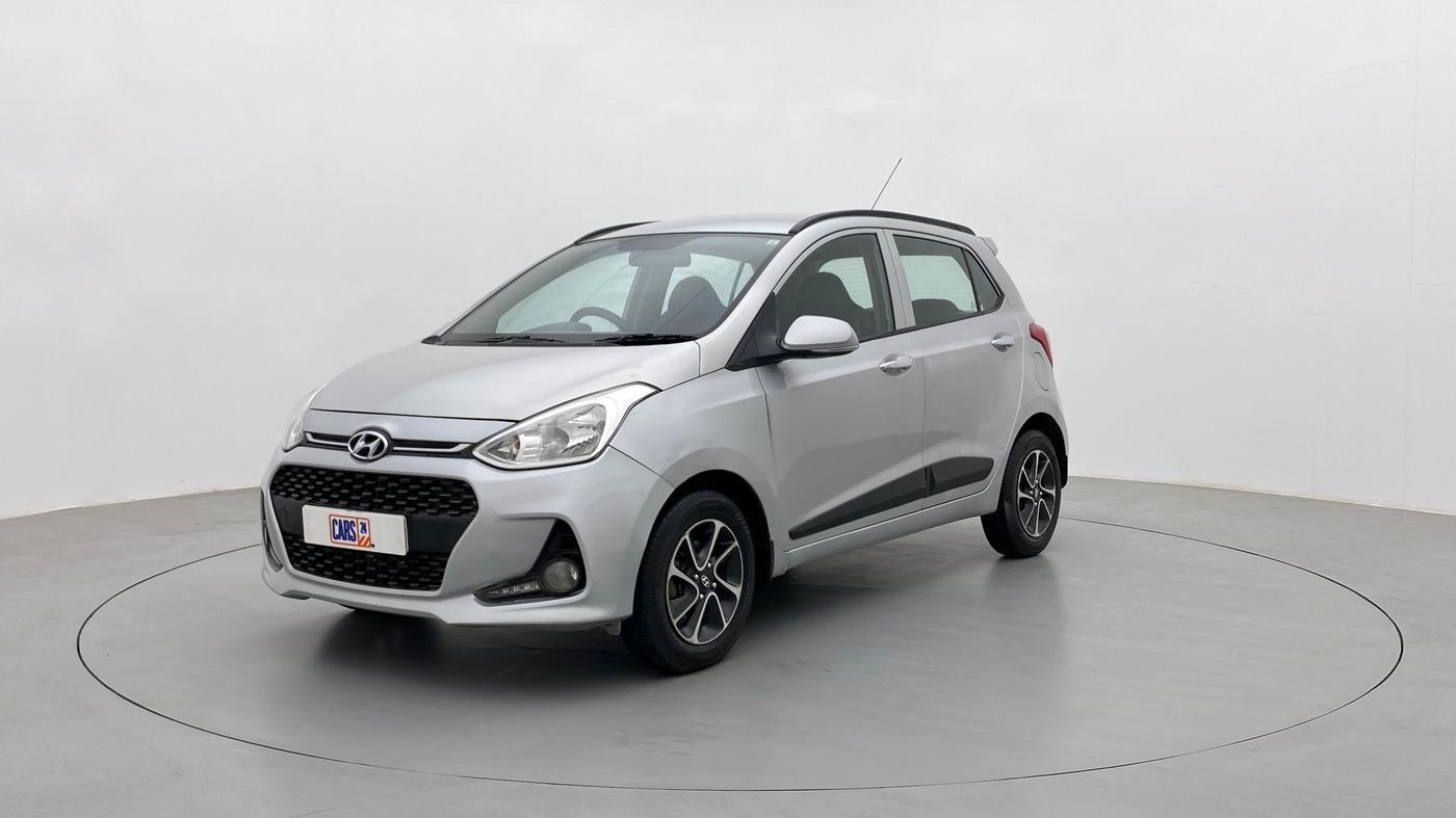 2017 Hyundai Grand i10 ASTA 1.2 KAPPA VTVT, Petrol, Manual, 51,050 km, Left Front Diagonal
