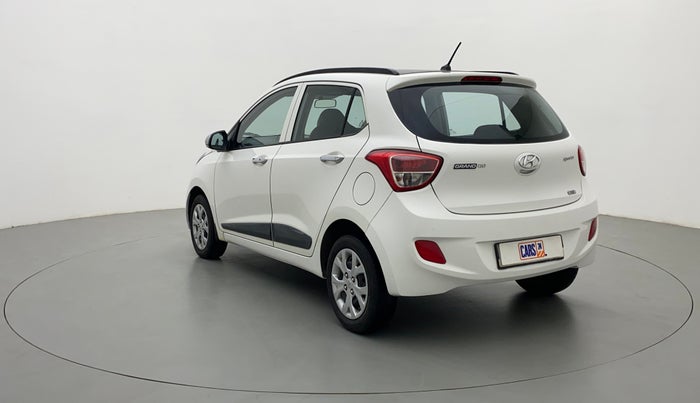 2014 Hyundai Grand i10 SPORTZ 1.2 KAPPA VTVT, Petrol, Manual, 26,499 km, Left Back Diagonal