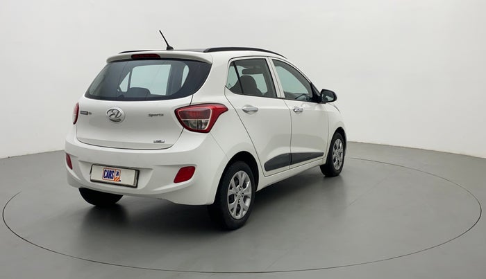 2014 Hyundai Grand i10 SPORTZ 1.2 KAPPA VTVT, Petrol, Manual, 26,499 km, Right Back Diagonal