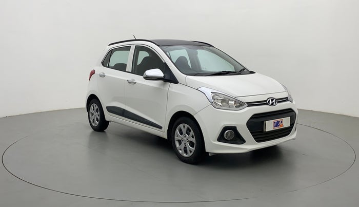 2014 Hyundai Grand i10 SPORTZ 1.2 KAPPA VTVT, Petrol, Manual, 26,499 km, Right Front Diagonal