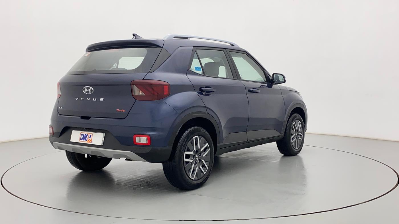 2021 Hyundai VENUE SX 1.0 TURBO, Petrol, Manual, 6,138 km, Right Back Diagonal