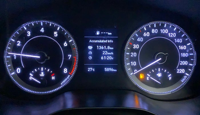 2021 Hyundai VENUE SX 1.0 TURBO, Petrol, Manual, 6,138 km, Odometer Image