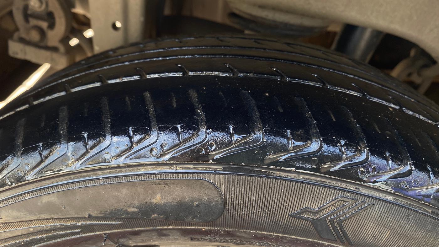 2013 Maruti Alto K10 VXI, Petrol, Manual, 36,308 km, Right Rear Tyre Tread