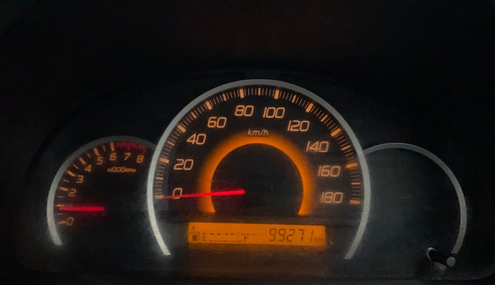 2016 Maruti Wagon R 1.0 VXI, Petrol, Manual, 99,271 km, Odometer Image