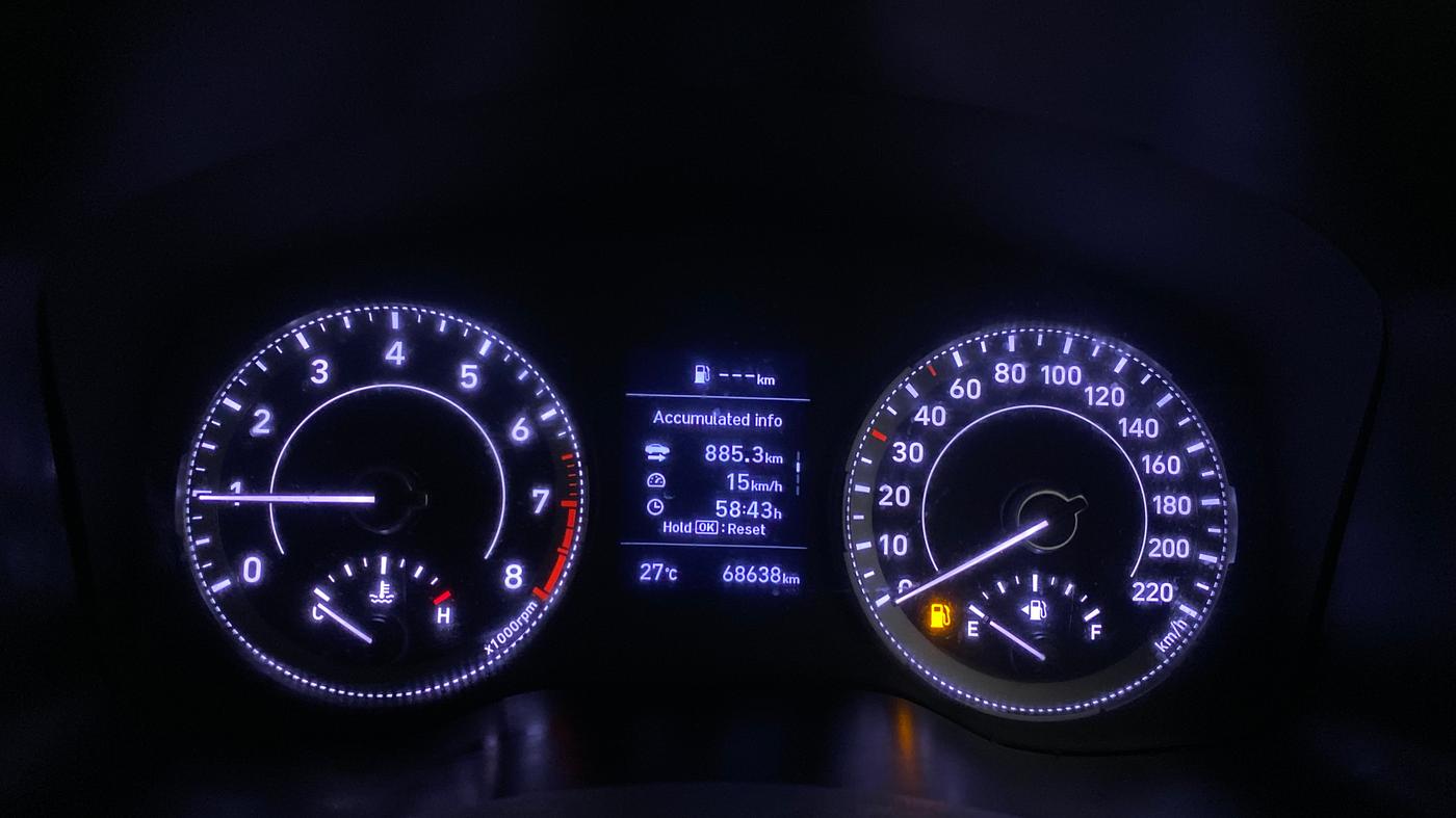 2020 Hyundai VENUE SX 1.0 (O) TURBO, Petrol, Manual, 68,638 km, Odometer Image