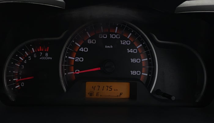 2017 Maruti Alto K10 VXI, Petrol, Manual, 47,172 km, Odometer Image