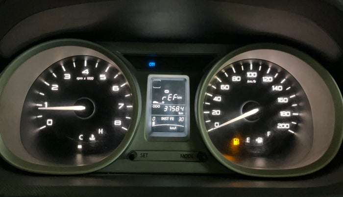 2017 Tata Tiago XZ PETROL, Petrol, Manual, 37,521 km, Odometer Image