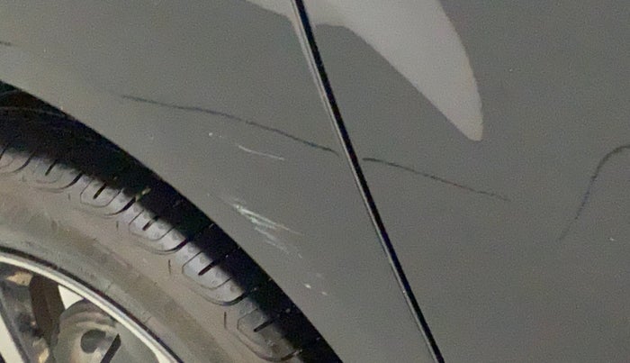 2022 Tata ALTROZ XZA PLUS DARK EDTION, Petrol, Automatic, 16,783 km, Right quarter panel - Minor scratches