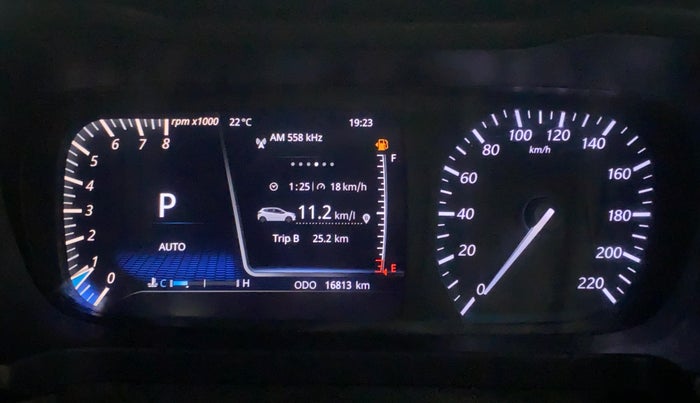 2022 Tata ALTROZ XZA PLUS DARK EDTION, Petrol, Automatic, 16,783 km, Odometer Image