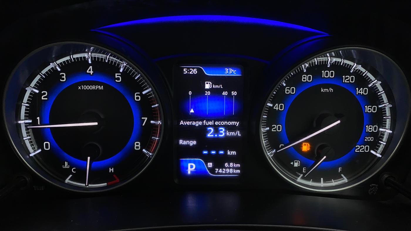 2019 Maruti Baleno ALPHA CVT PETROL 1.2, Petrol, Automatic, 74,402 km, Odometer Image