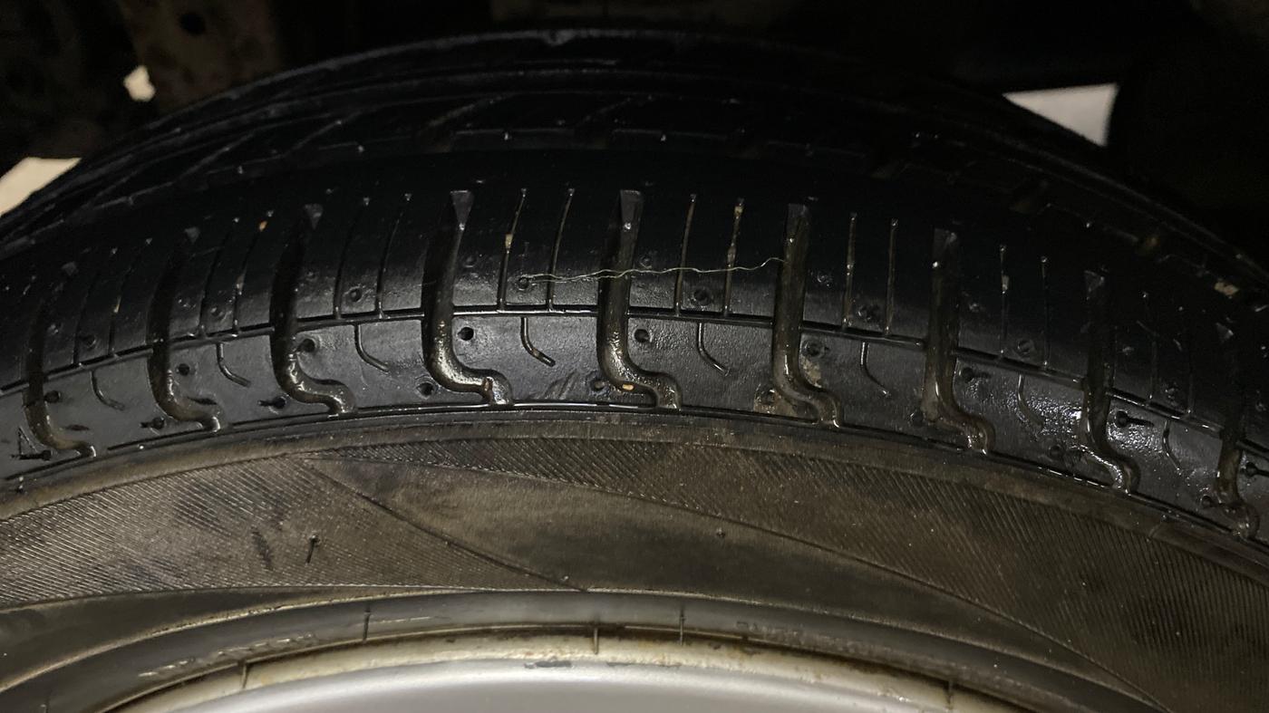 2019 Maruti Alto K10 LXI CNG, CNG, Manual, 40,332 km, Right Rear Tyre Tread