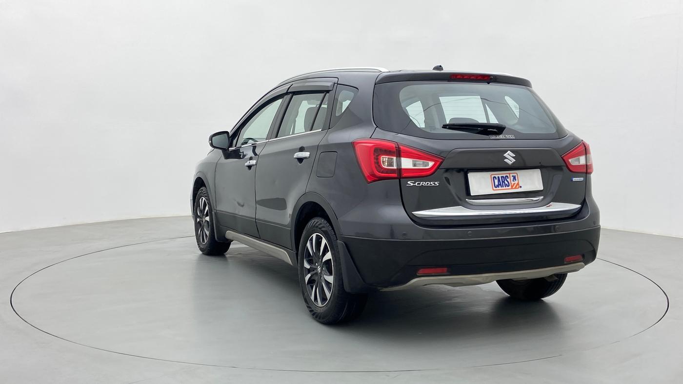 2020 Maruti S Cross ALPHA AT SMART HYBRID, Petrol, Automatic, 42,632 km, Left Back Diagonal