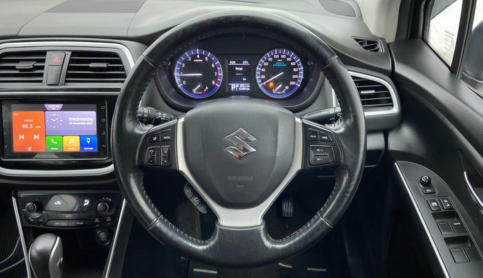2020 Maruti S Cross ALPHA AT SMART HYBRID, Petrol, Automatic, 42,632 km, Steering Wheel Close Up