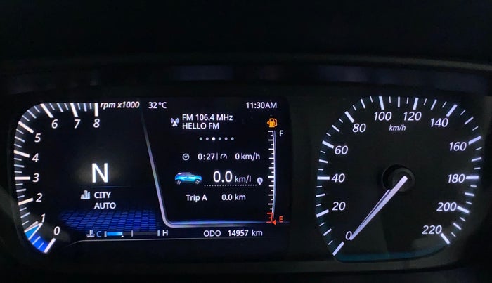 2022 Tata PUNCH CREATIVE  AMT, Petrol, Automatic, 14,957 km, Odometer Image