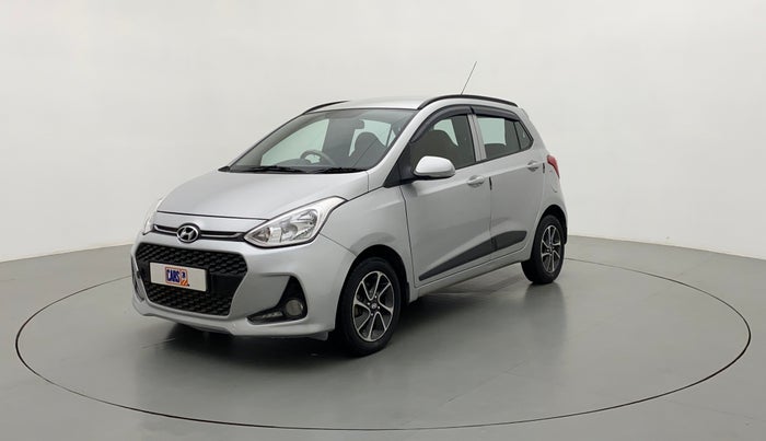2017 Hyundai Grand i10 SPORTZ (O) AT 1.2 KAPPA VTVT, Petrol, Automatic, 38,444 km, Left Front Diagonal