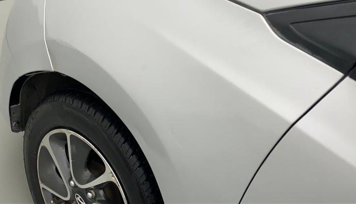 2017 Hyundai Grand i10 SPORTZ (O) AT 1.2 KAPPA VTVT, Petrol, Automatic, 38,444 km, Left fender - Slightly dented