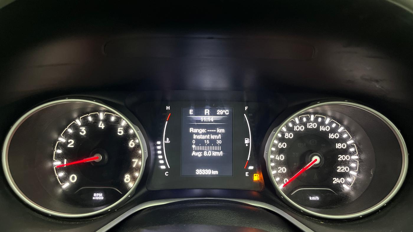 2018 Jeep Compass LIMITED 1.4 PETROL AT, Petrol, Automatic, 35,338 km, Odometer Image