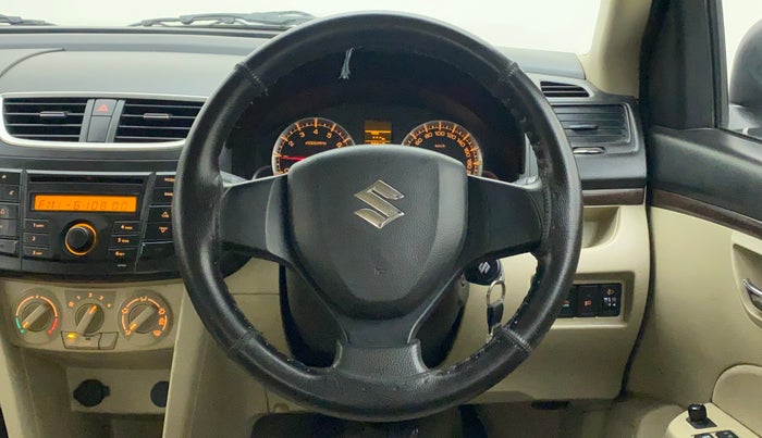 2014 Maruti Swift Dzire VXI, Petrol, Manual, 30,540 km, Steering Wheel Close Up