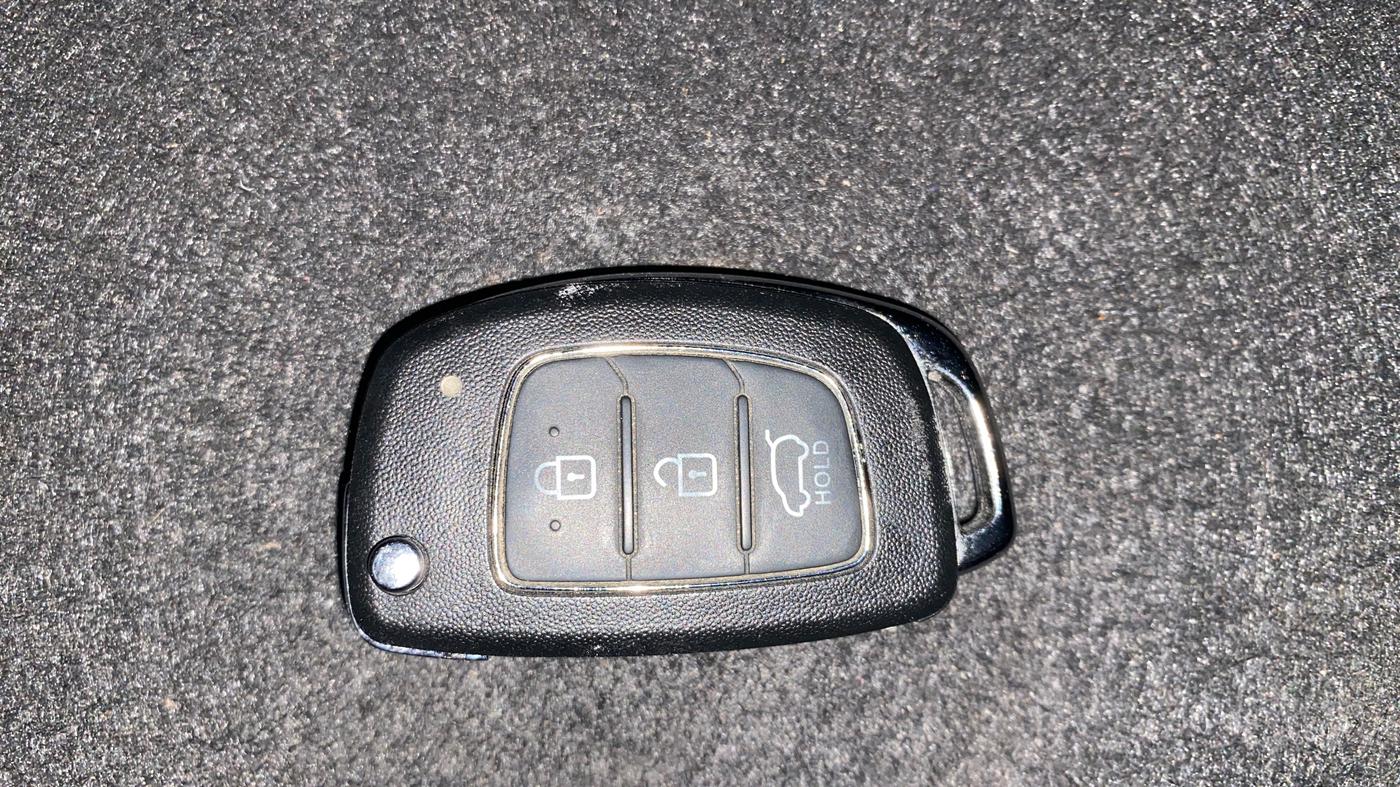 2014 Hyundai Xcent S 1.2, Petrol, Manual, 77,381 km, Key Close Up
