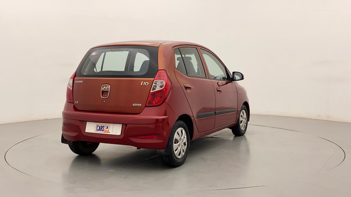 2011 Hyundai i10 MAGNA 1.2, Petrol, Manual, 1,30,587 km, Right Back Diagonal