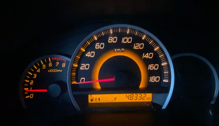 2014 Maruti Wagon R 1.0 VXI, Petrol, Manual, 48,306 km, Odometer Image