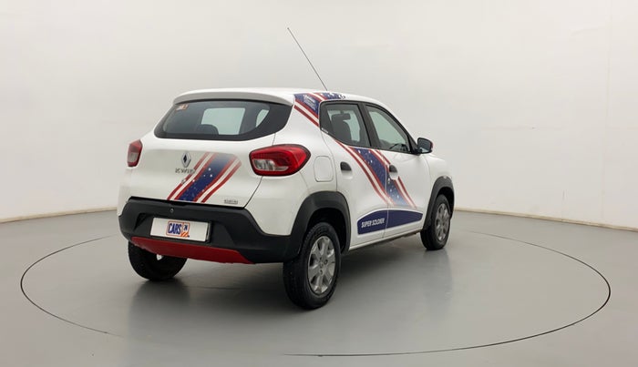 2018 Renault Kwid 1.0 MARVEL CAPTAIN AMERICA EDITION AMT, Petrol, Automatic, 74,798 km, Right Back Diagonal