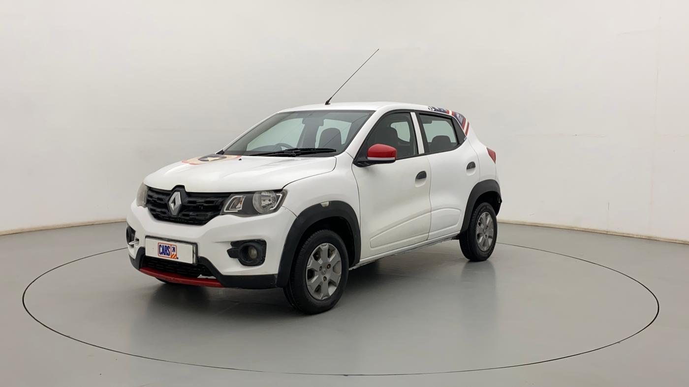 2018 Renault Kwid 1.0 MARVEL CAPTAIN AMERICA EDITION AMT, Petrol, Automatic, 74,798 km, Left Front Diagonal