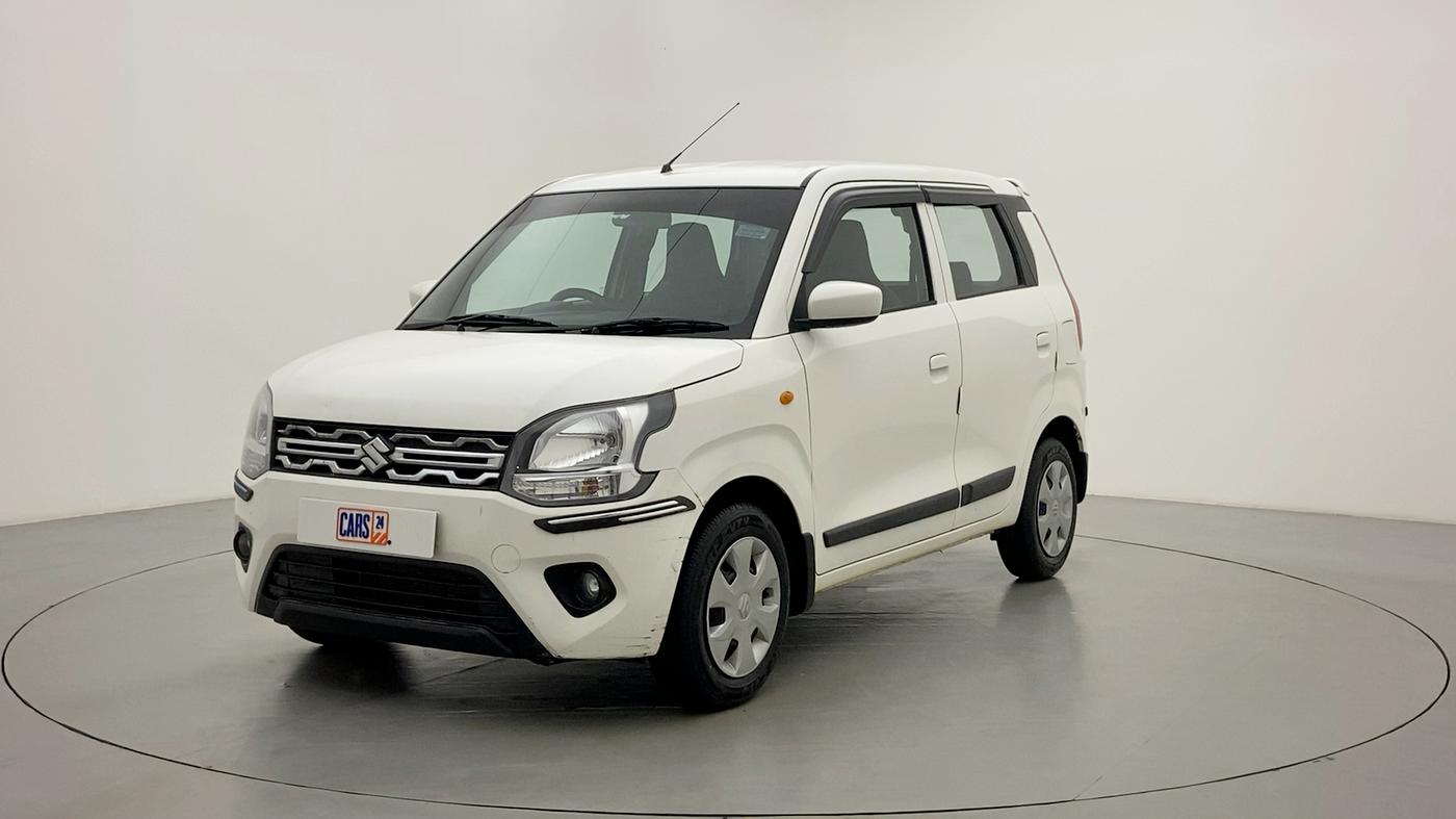 2019 Maruti New Wagon-R VXI 1.0, Petrol, Manual, 22,804 km, Left Front Diagonal