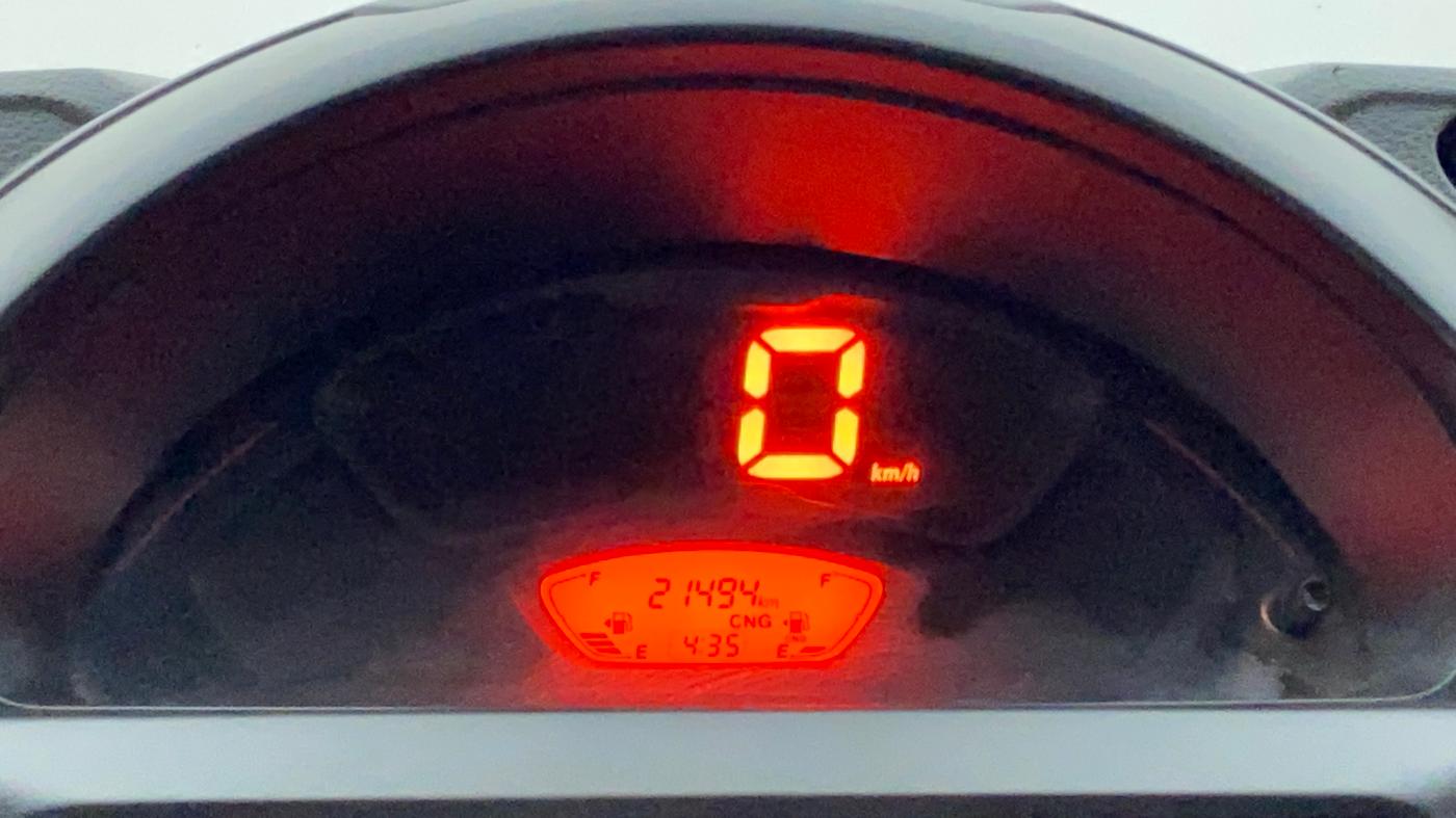 2020 Maruti S PRESSO VXI CNG, CNG, Manual, 21,556 km, Odometer Image