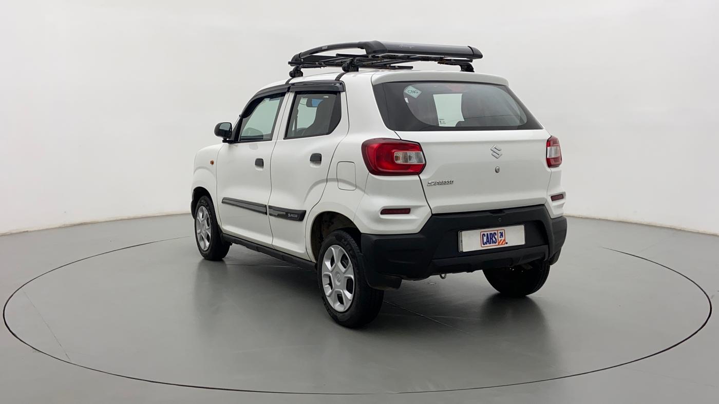 2020 Maruti S PRESSO VXI CNG, CNG, Manual, 21,556 km, Left Back Diagonal