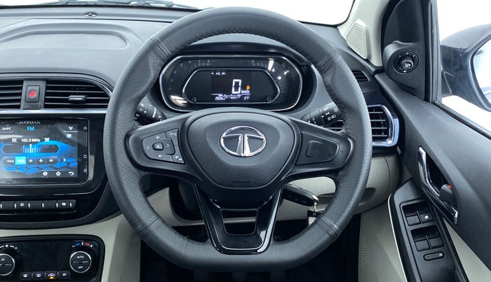 2022 Tata Tiago XZ+ 1.2 Revotron, Petrol, Manual, 2,836 km, Steering Wheel Close Up