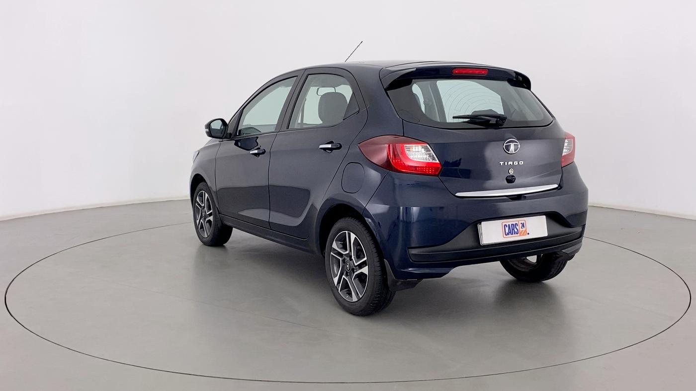 2022 Tata Tiago XZ+ 1.2 Revotron, Petrol, Manual, 2,836 km, Left Back Diagonal