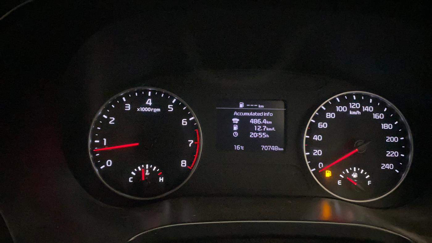 2020 KIA SELTOS HTK PLUS 1.5, Petrol, Manual, 70,798 km, Odometer Image