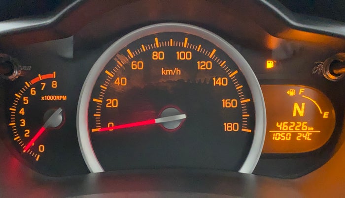 2017 Maruti Celerio ZXI AMT, Petrol, Automatic, 46,465 km, Odometer Image