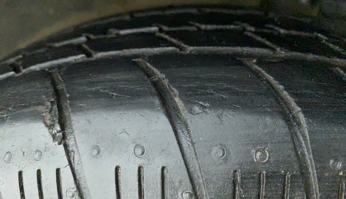 2017 Maruti Celerio ZXI AMT, Petrol, Automatic, 46,465 km, Left Rear Tyre Tread