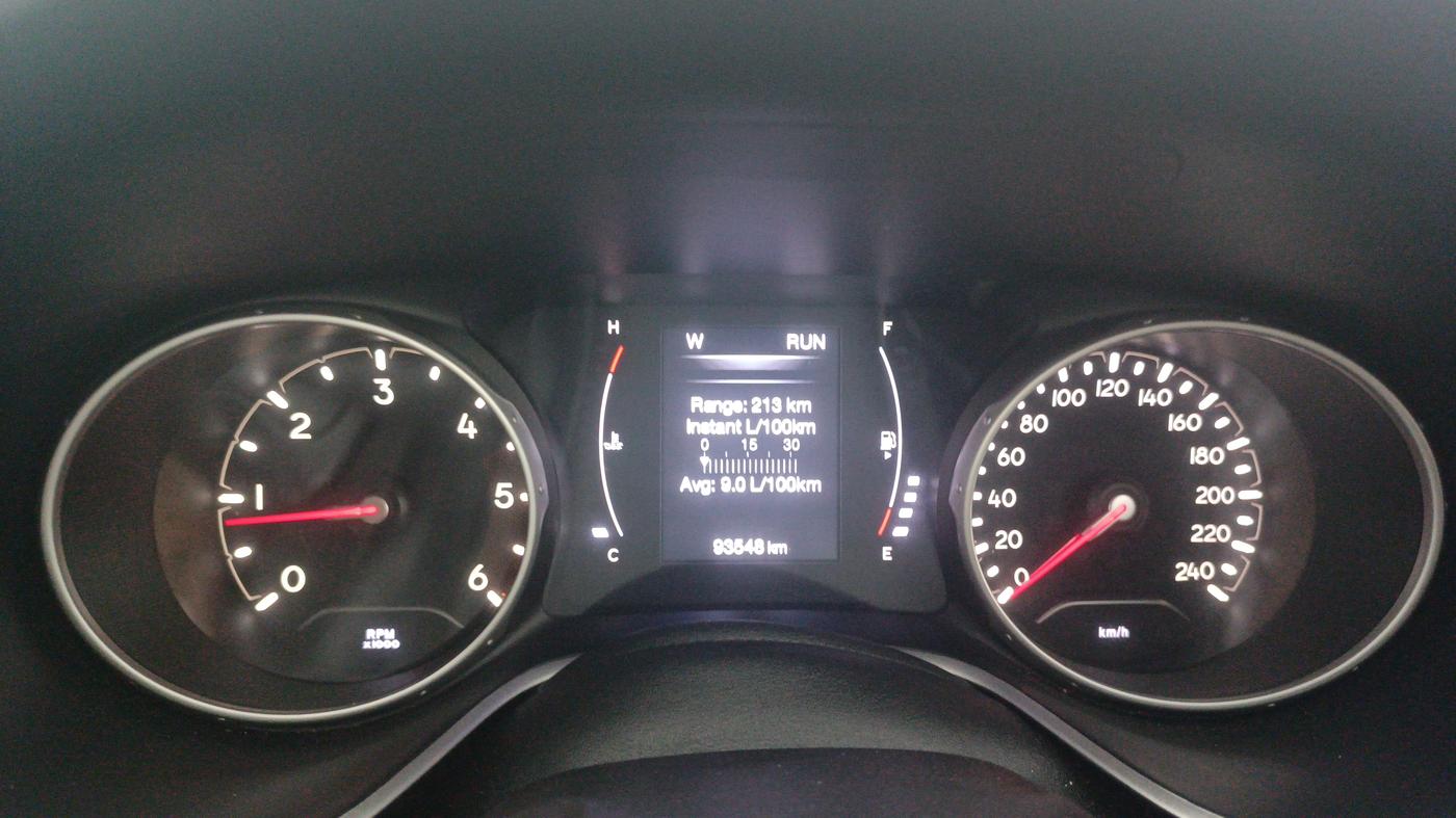 2017 Jeep Compass LIMITED 2.0 DIESEL, Diesel, Manual, 93,542 km, Odometer Image