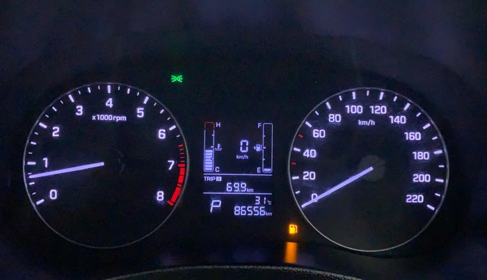 2019 Hyundai Creta SX AT 1.6 PETROL, CNG, Automatic, 86,553 km, Odometer Image