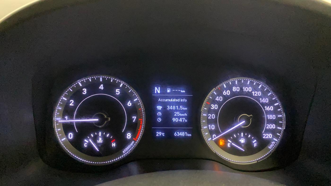 2021 Hyundai VENUE SX 1.0 TURBO IMT, Petrol, Manual, 63,480 km, Odometer Image
