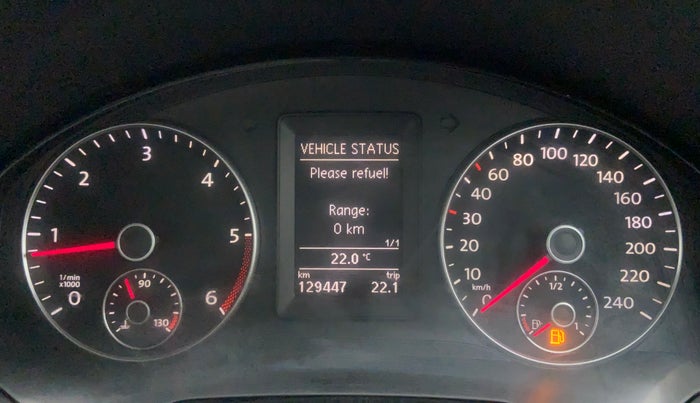 2010 Volkswagen Jetta COMFORTLINE 2.0L TDI, Diesel, Manual, 1,29,205 km, Odometer Image