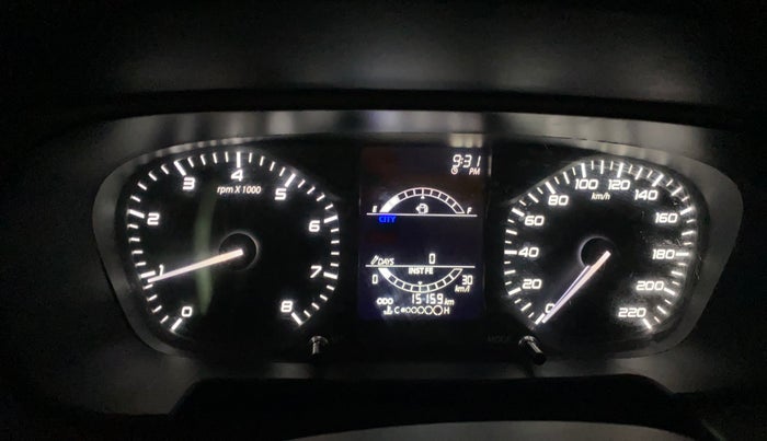 2022 Tata PUNCH ADVENTURE MT, Petrol, Manual, 15,155 km, Odometer Image