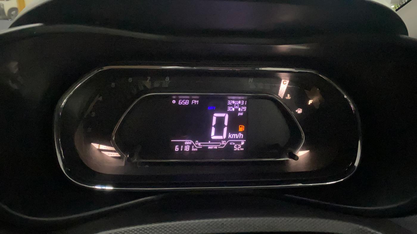 2020 Tata NEXON XZ PLUS (O) PETROL DUAL TONE, Petrol, Manual, 61,167 km, Odometer Image