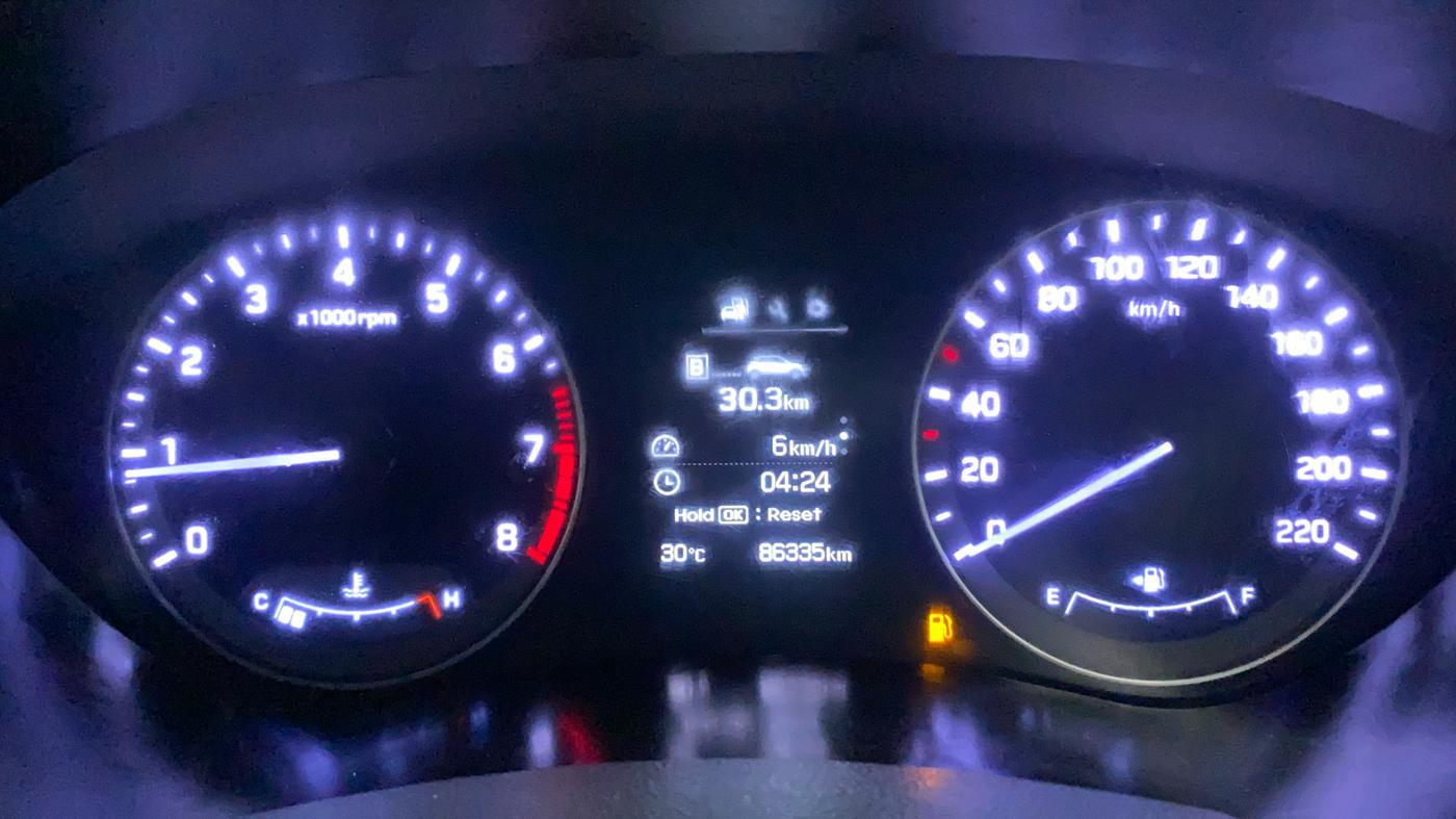 2016 Hyundai i20 Active 1.2 SX, Petrol, Manual, 86,335 km, Odometer Image