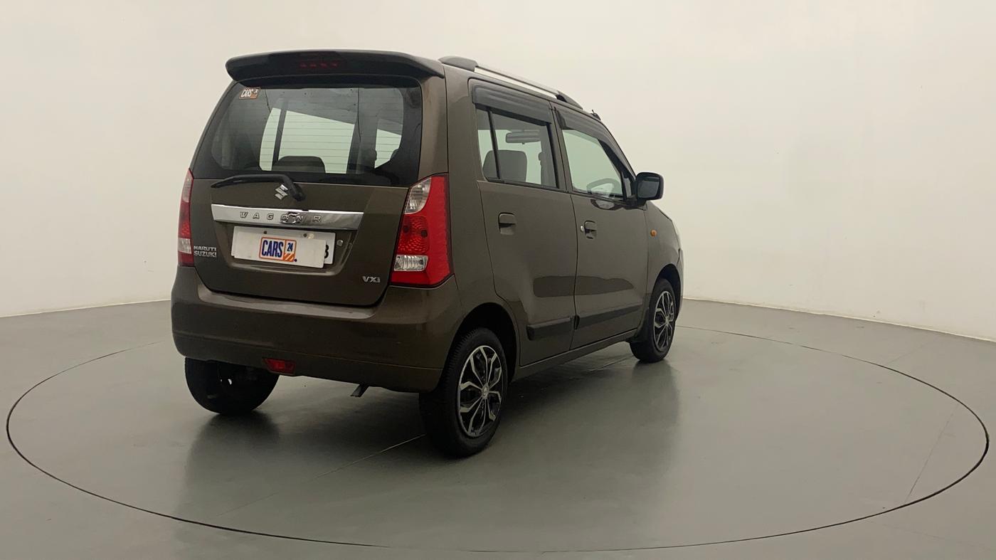 2015 Maruti Wagon R 1.0 VXI, Petrol, Manual, 43,363 km, Right Back Diagonal