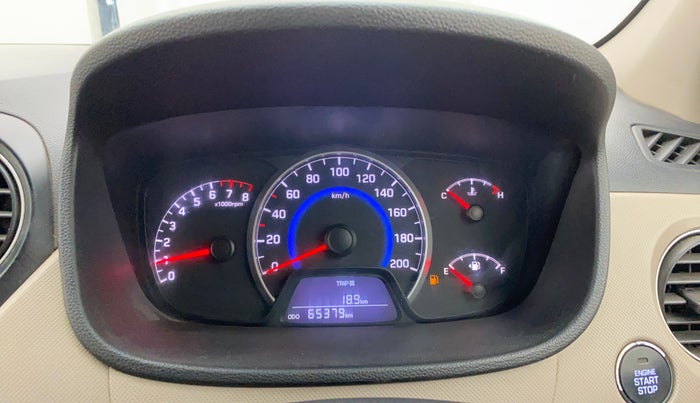 2014 Hyundai Grand i10 SPORTZ 1.2 KAPPA VTVT, Petrol, Manual, 65,360 km, Odometer Image