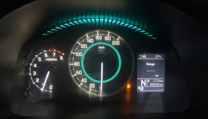 2018 Maruti IGNIS ALPHA 1.2 AMT, Petrol, Automatic, 90,415 km, Odometer Image