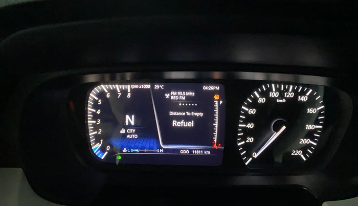 2023 Tata PUNCH CREATIVE  AMT, Petrol, Automatic, 11,807 km, Odometer Image