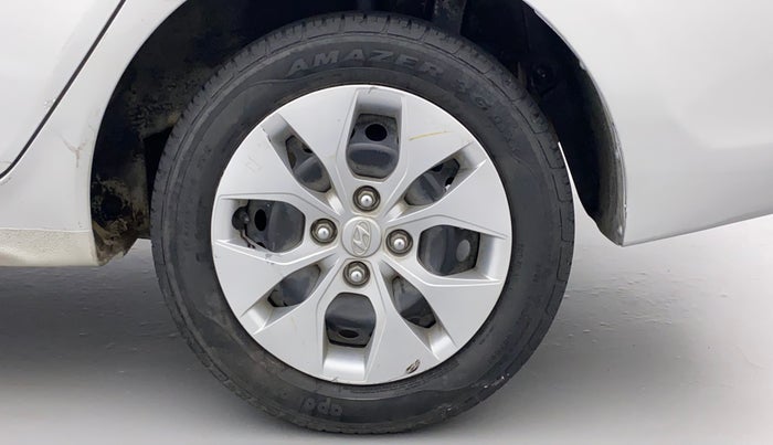 2017 Hyundai Xcent S 1.2, Petrol, Manual, 61,118 km, Left Rear Wheel