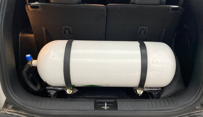 2022 KIA CARENS PRESTIGE 1.5 PETROL 7 STR, CNG, Manual, 14,845 km, Boot Inside