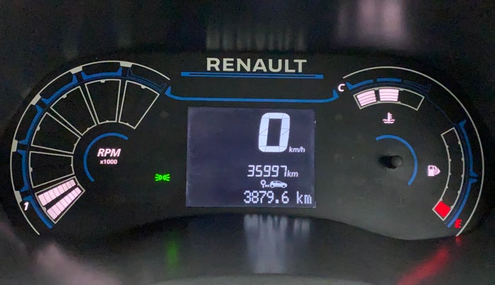 2019 Renault TRIBER RXZ, Petrol, Manual, 35,996 km, Odometer Image