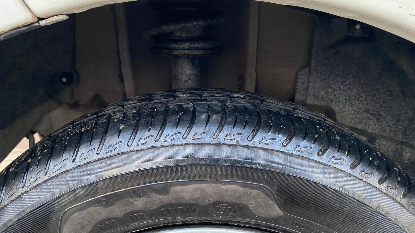 2024 Tata TIGOR XZ CNG, CNG, Manual, 17,640 km, Right Rear Tyre Tread